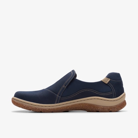 Orlene Slip Navy Nubuck Zapatos - Image 3