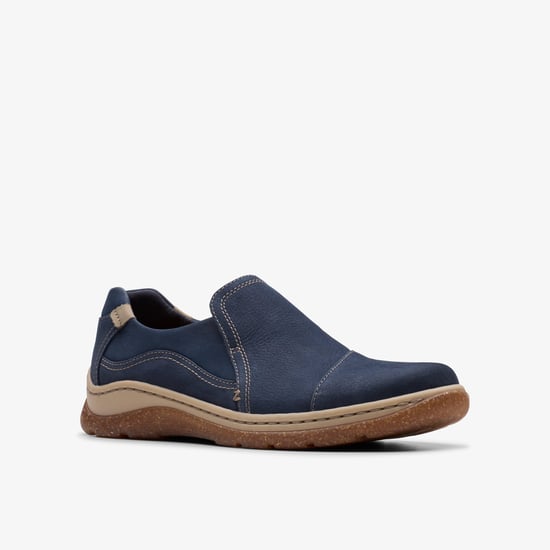 Orlene Slip Navy Nubuck Zapatos - Image 5