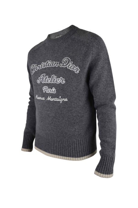 Dior Jersey de punto de CD Atelier Gris - Image 2