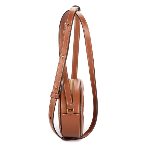 Celine Oval Crossbody en Bronceado Cuero de ternero - Image 3