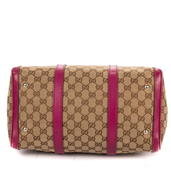 Gucci Abbey Boston en beige Lienzo - Image 6