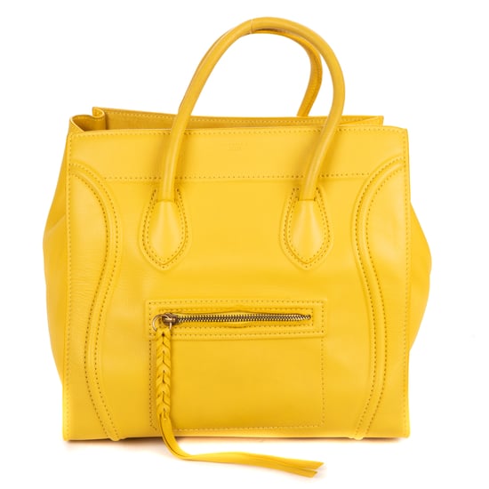 Celine Large Phantom Luggage Large en amarillo Cuero de ternero - Image 1