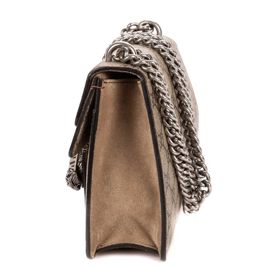 Gucci Mini Dionysus Chain Crossbody Mini en  beige Lienzo recubierto - Image 3