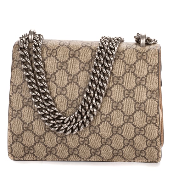 Gucci Mini Dionysus Chain Crossbody Mini en  beige Lienzo recubierto - Image 5
