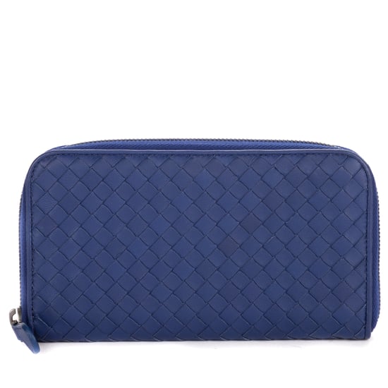 Bottega Veneta Zip Around Wallet en Marina Cuero de becerro - Image 1