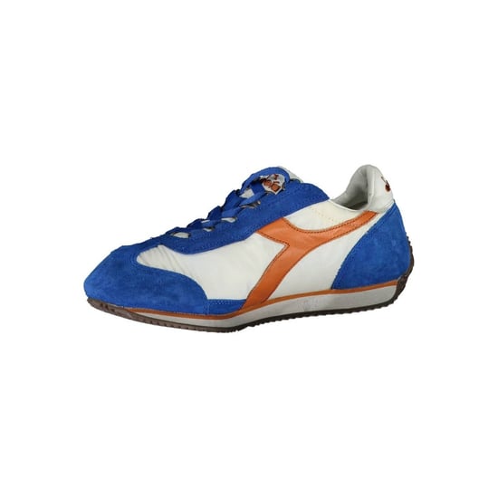 Zapatilla de mujer Diadora Blu de cuero - Image 3