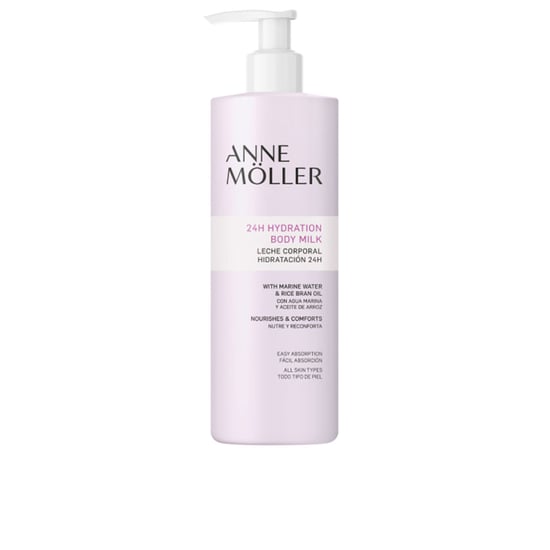 Body Essentials Leche Corporal Hidratación 24h 400 ml - Image 1