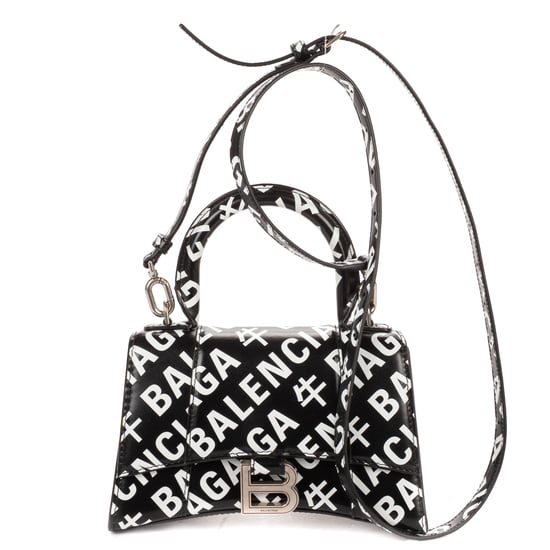Balenciaga XS Hourglass en negro Cuero de ternero - Image 1