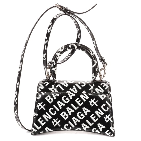 Balenciaga XS Hourglass en negro Cuero de ternero - Image 5