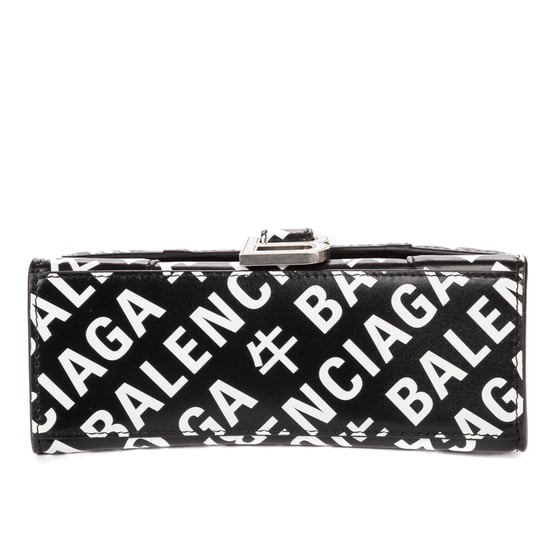 Balenciaga XS Hourglass en negro Cuero de ternero - Image 6