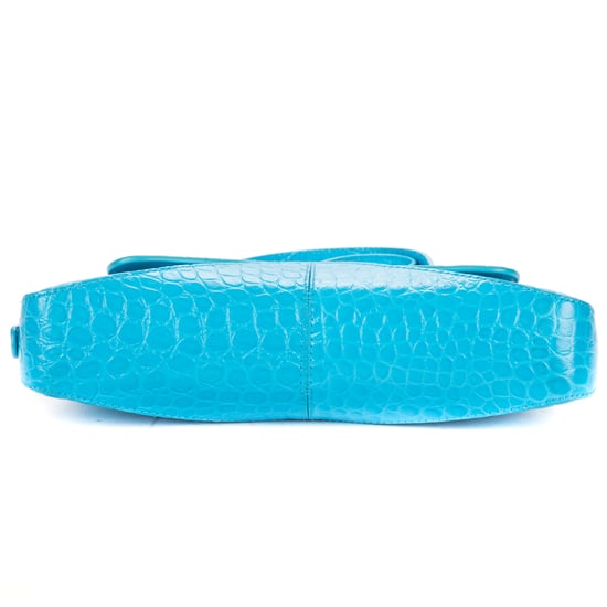 Balenciaga XX Small Flap Bag en azul Cuero de ternero - Image 6