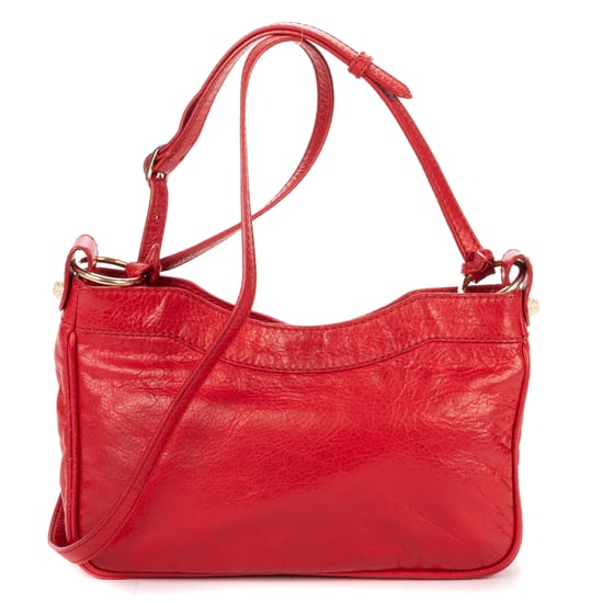 Balenciaga Mini City Crossbody en rojo Cuero de ternero - Image 5