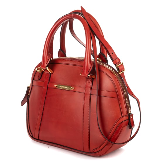 Burberry Orchard Bowling Bag  en  Red Cuero de ternero - Image 2