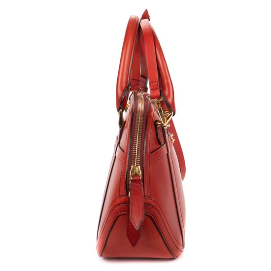 Burberry Orchard Bowling Bag  en  Red Cuero de ternero - Image 4