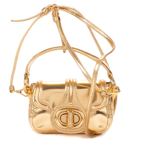 Prada Mini Criossbody Mini en oro Cuero de ternero - Image 1