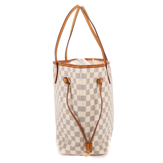 Louis Vuitton Neverfull MM en  marfil Lienzo recubierto - Image 3