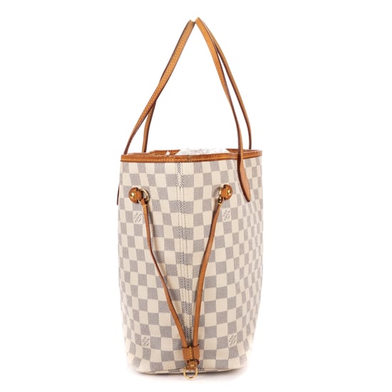 Louis Vuitton Neverfull MM en  marfil Lienzo recubierto - Image 4