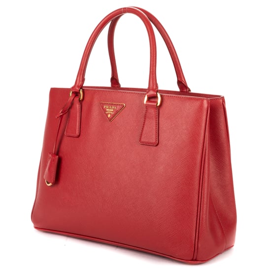 Prada Medium Galleria Tote Medium en  rojo Cuero de ternero - Image 2