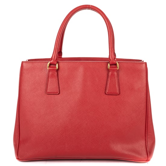 Prada Medium Galleria Tote Medium en  rojo Cuero de ternero - Image 5