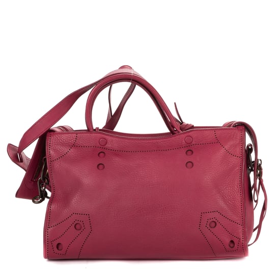 Balenciaga Blackout City Bag  en  rosa Cuero de becerro - Image 5