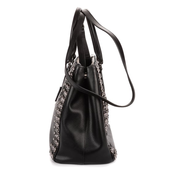 Yves Saint Laurent Tassel Kate en negro Cuero de ternero - Image 3