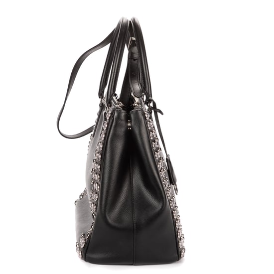 Yves Saint Laurent Tassel Kate en negro Cuero de ternero - Image 4