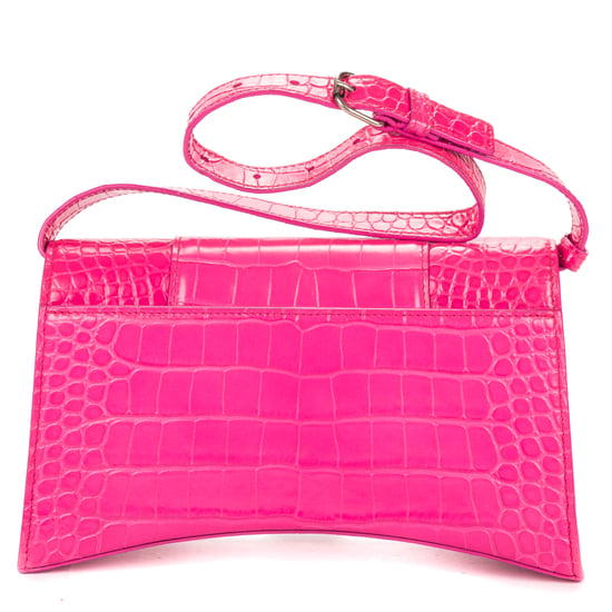 Balenciaga Hourglass en rosa Cuero de ternero - Image 5