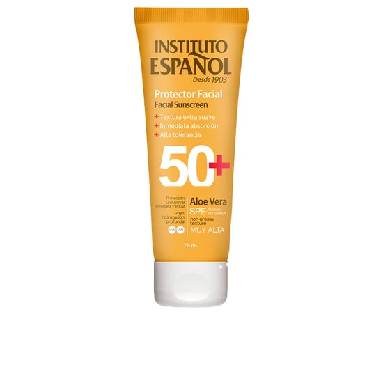 Protector Solar Facial Aloe Vera Tubo Spf50+ 75 ml - Image 1