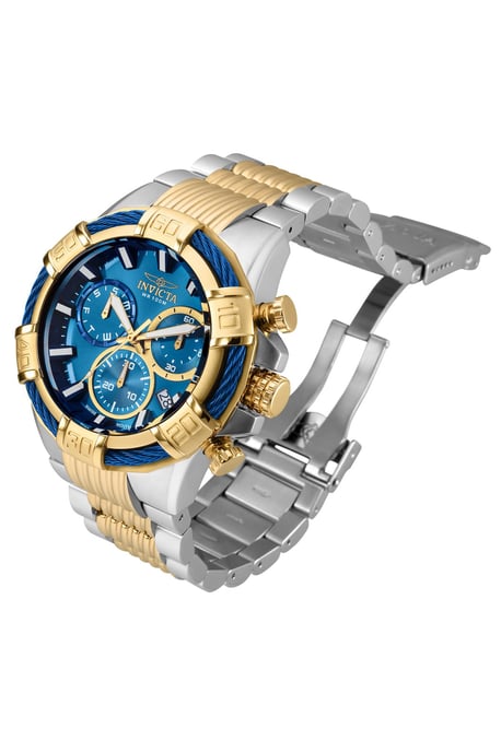 Invicta Bolt 25865 Reloj de Hombre - Movimiento de Cuarzo - Acero Inoxidable con Esfera Azul - 51 mm - Image 2