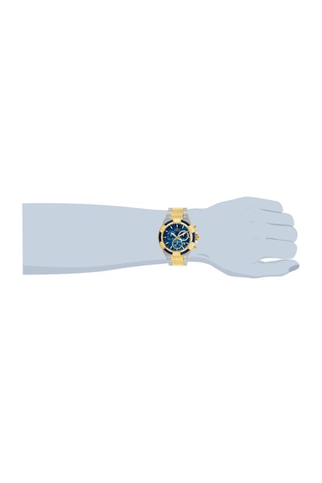 Invicta Bolt 25865 Reloj de Hombre - Movimiento de Cuarzo - Acero Inoxidable con Esfera Azul - 51 mm - Image 3