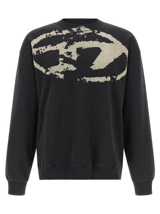 Sudadera de algodón negra Diesel - Image 1