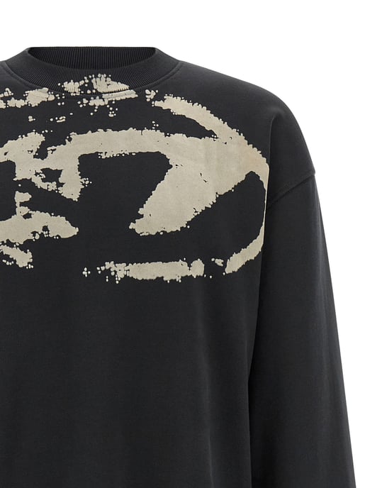 Sudadera de algodón negra Diesel - Image 3