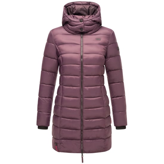 Chaqueta acolchada larga de invierno para mujer Marikoo Abendsternchen con capucha - Image 2