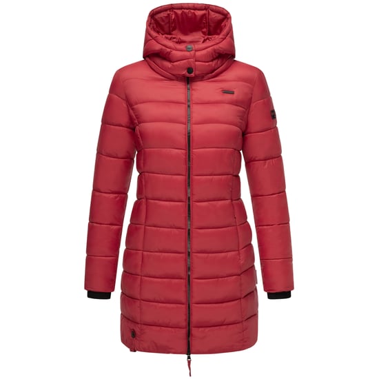 Chaqueta acolchada larga de invierno para mujer Marikoo Abendsternchen con capucha - Image 2
