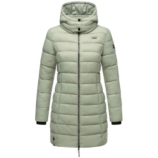 Chaqueta acolchada larga de invierno para mujer Marikoo Abendsternchen con capucha - Image 2