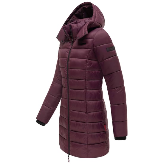 Chaqueta acolchada larga de invierno para mujer Marikoo Abendsternchen con capucha - Image 3