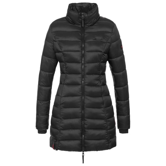 Chaqueta acolchada larga de invierno para mujer Marikoo Abendsternchen con capucha - Image 2