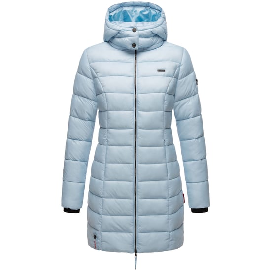 Chaqueta acolchada larga de invierno para mujer Marikoo Abendsternchen con capucha - Image 2