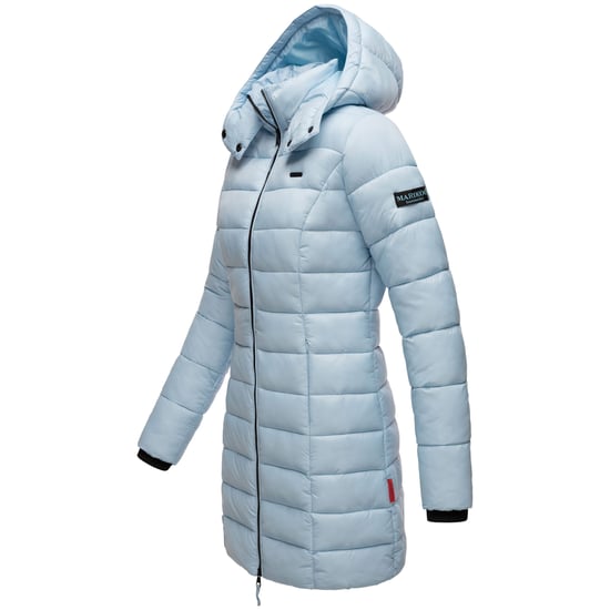 Chaqueta acolchada larga de invierno para mujer Marikoo Abendsternchen con capucha - Image 3