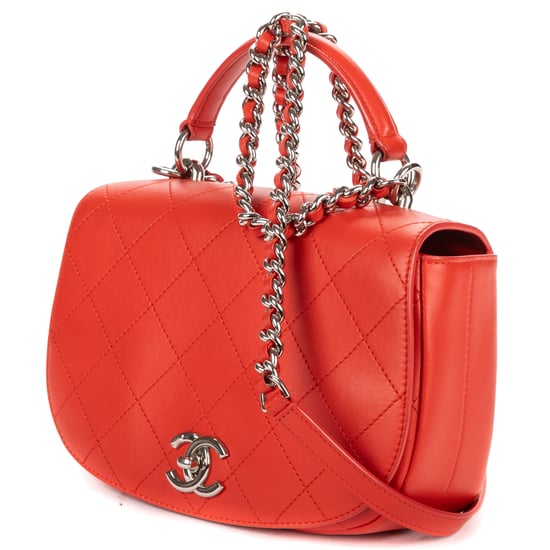 Chanel Ring My Bag Flap  en  rojo Cuero de ternero - Image 2