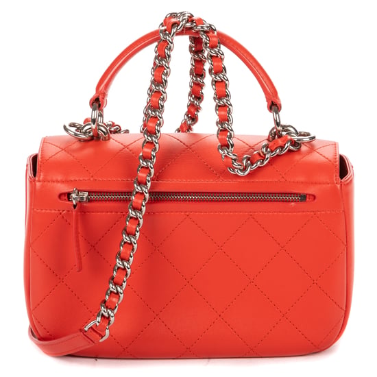 Chanel Ring My Bag Flap  en  rojo Cuero de ternero - Image 5