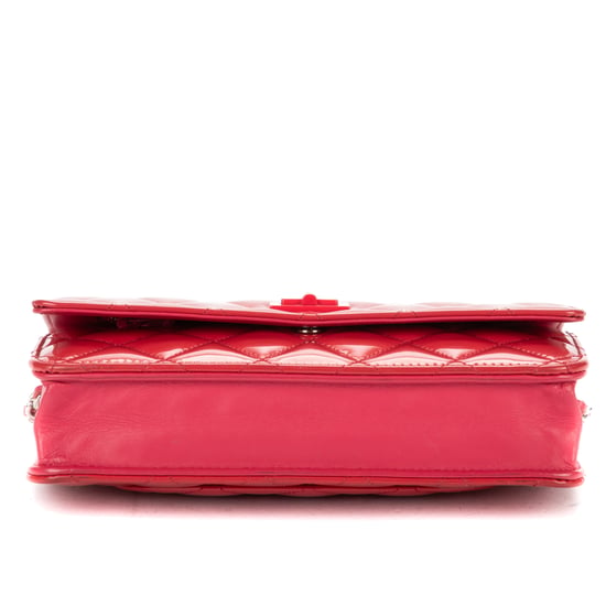 Chanel WOC 2.55 Reissue Flap Bag  en  rosa Cuero de ternero - Image 6