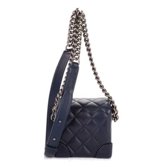 Chanel Mini Trunk Flap Mini en Marina Cuero de ternero - Image 5