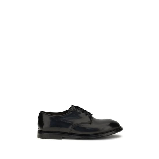 Premiata Oxfords y Derbys de cuero negro de ternera Bos Taurus - Image 1