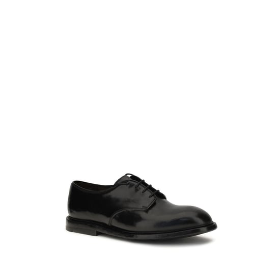 Premiata Oxfords y Derbys de cuero negro de ternera Bos Taurus - Image 2
