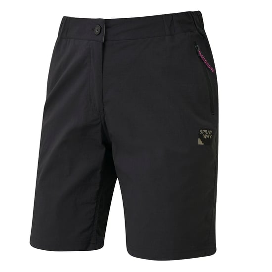 Shorts de senderismo para mujer resistentes al agua UPF 50+ con bolsillos con cremallera - Image 1