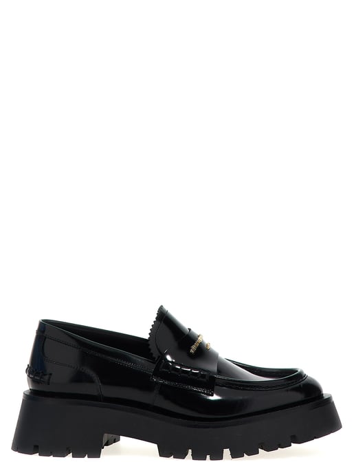 Mocasines sin cordones de piel de vaca negra Alexander Wang - Image 1