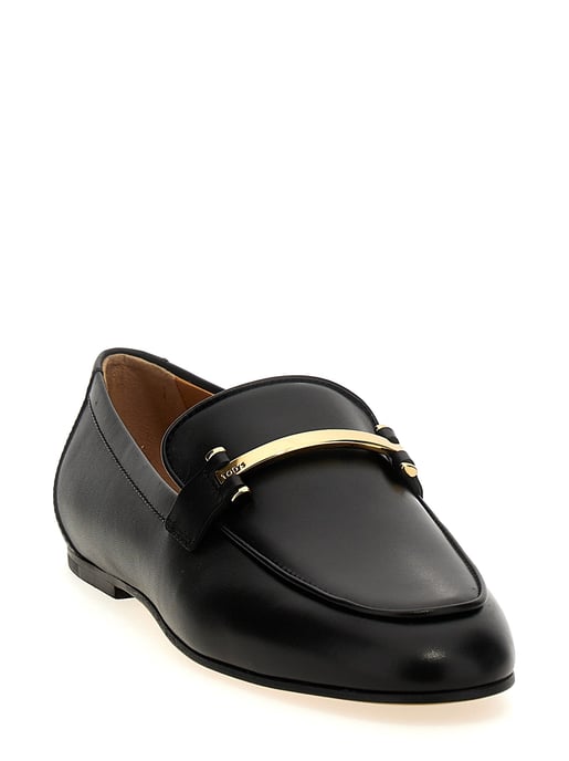 Mocasines sin cordones de piel de ternera negra de Tod's - Image 2