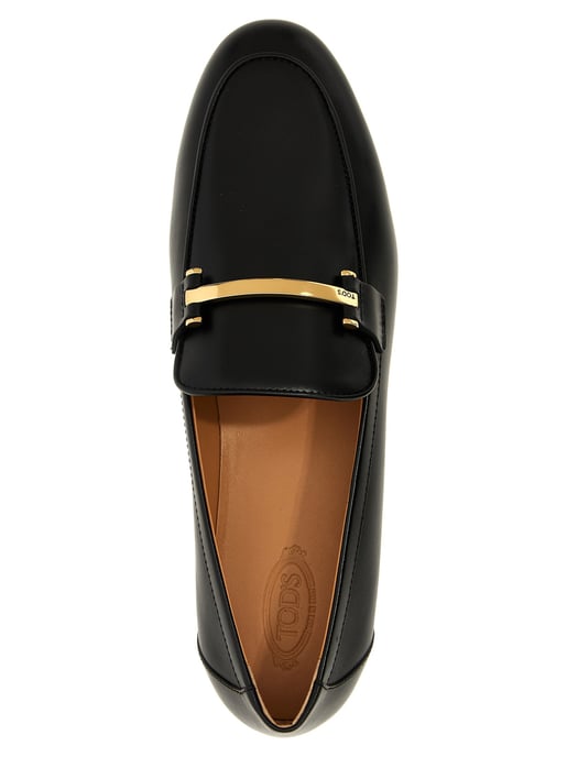 Mocasines sin cordones de piel de ternera negra de Tod's - Image 4