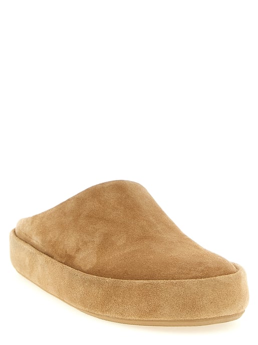 Mules de Piel de Ternera Beige Marsell - Image 2